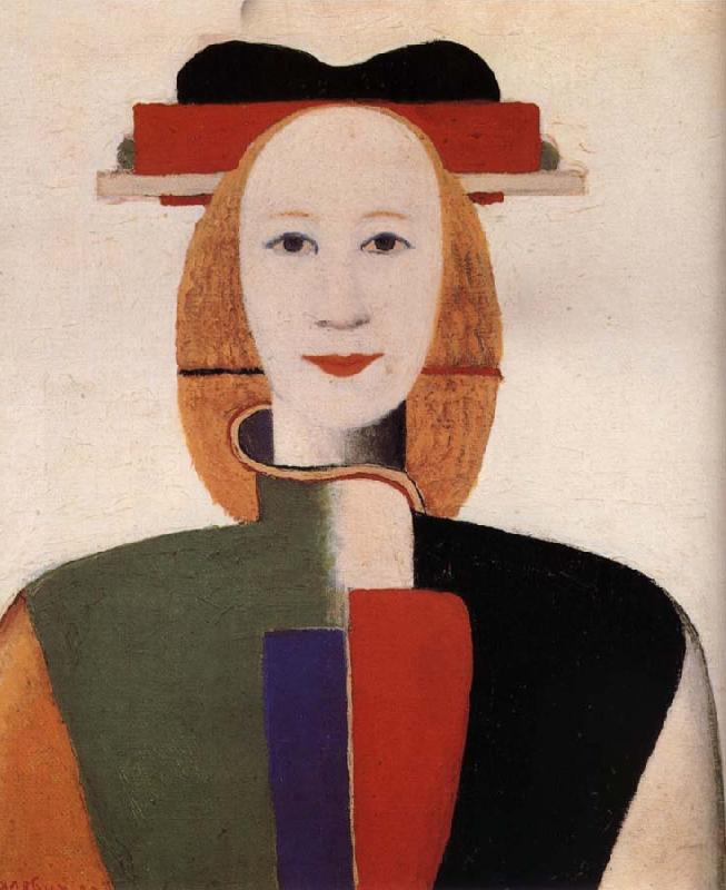 Kasimir Malevich The Girl-s hair with comb
